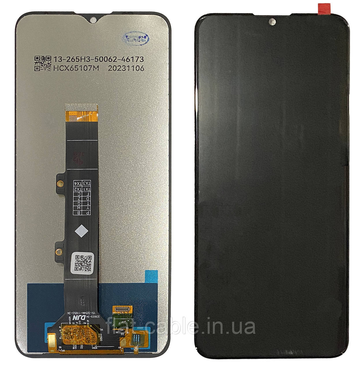 Дисплей + сенсор Motorola E20 (XT2155-3) Чорний Оригінал Переклей