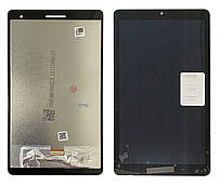 Дисплей для планшета Huawei MediaPad T3 7 Wi-Fi (BG2-W09) Чорний, з переклеєним сенсором