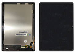 Дисплей для планшета Huawei MediaPad T3 10 LTE (AGS-L09) Чорний, з переклеєним екраном