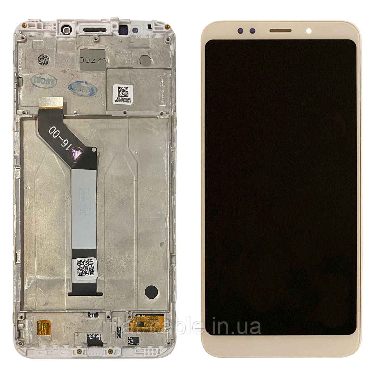 Дисплей + сенсор Xiaomi Redmi 5 Plus (MEG7, MEI7) Білий у рамці Original (OEM)