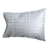 Наволочка Сатин страйп 50×70 біла