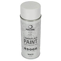 Маскувальна фарба аерозольна Recoil біла матова