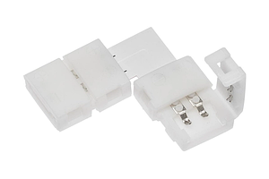 Кутовий з'єднувач для світлодіодних стрічок 8 мм