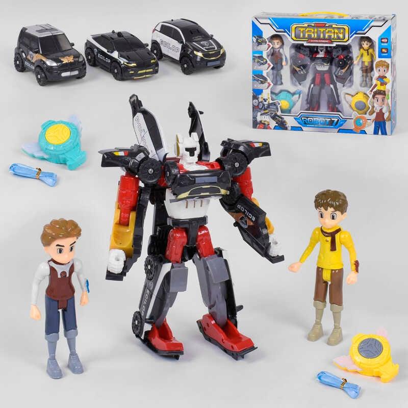 Трансформер Q 1 906 (18/2), світлові та звукові ефекти, в коробці