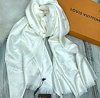 Палантин Louis Vuitton білий