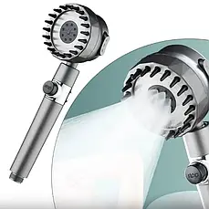 Інноваційна лійка для душу 3 режими Massage filter shower, Масажний душ високого тиску, фото 4