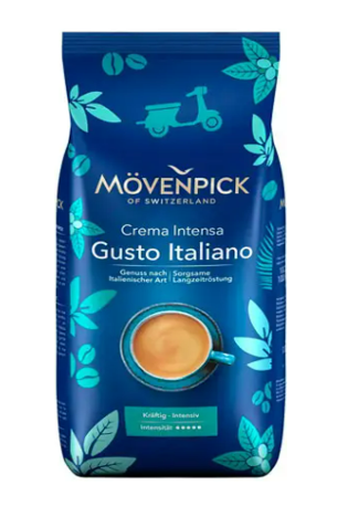 MovenPick Caffé Crema Gusto Italiano 1kg 1/4