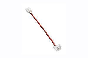 Кутовий з'єднувач для світлодіодних стрічок 8 мм із кабелем 15 см, 600 LED
