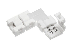 Кутовий з'єднувач для світлодіодних стрічок 8 мм, 600 led