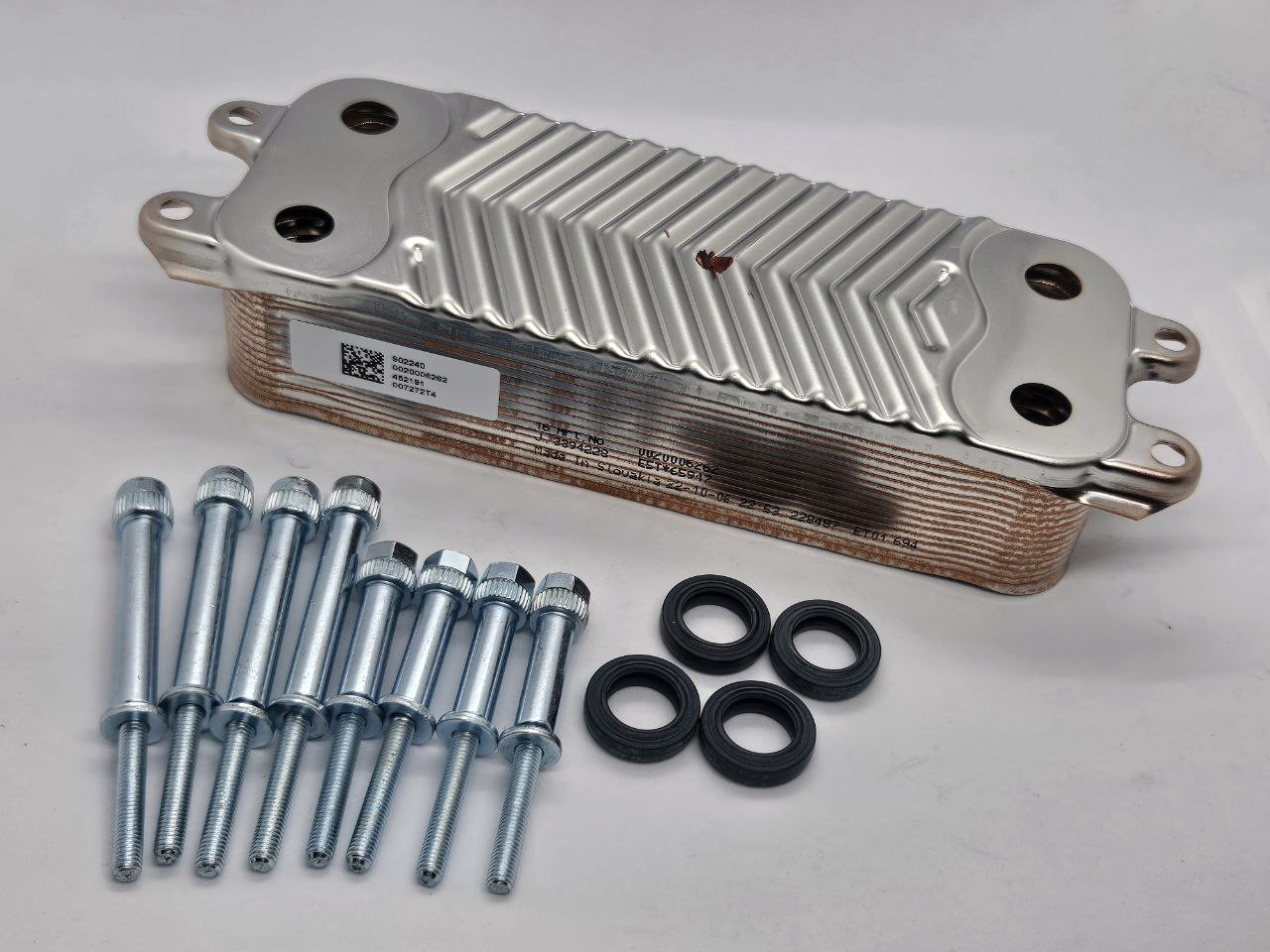 Вторинний теплообмінник на 16 пластин для газового котла Protherm Пантера, Лев KKV 18 0020014402, фото 1