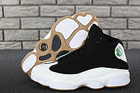 Мужские Кроссовки Nike Air Jordan 13 Retro White Black 41-42-43-45