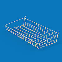 Кошик торговий похилий для сітчастого стелажа Ева-40