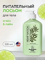 Увлажняющий лосьон для тела Australian Gold Hemp Nation Agave & Lime Body Lotion