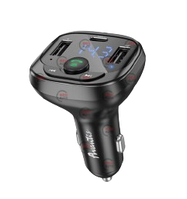 FM модулятор\FM-трансмиттер Avantis ACC17 USB/MP3/12-24В/microSD/USB зарядка/Type С/Bluetooth