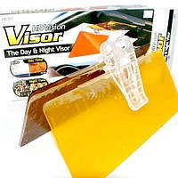 Антибликовый козырек HD Vision Visor Clear View для автомобиля yellow