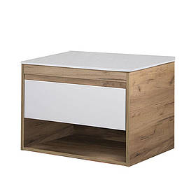 Тумба 80 см зі стільницею Осло-80-A Wood ST Мойдодир