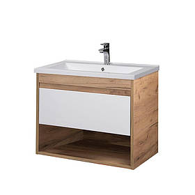 Тумба 70 см Осло Wood з умивальником Cosmo 70 Amidicon Мойдодир