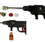 Мийка для машини у валізі RD-1013 компактна мийка для авто 1 акумулятор, фото 2