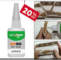 Клей мощный Универсальный Universal Welding Tree Frog Oily Glue Пластик Дерево Металл Резина 50 г