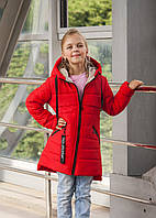 Демісезонна стильна куртка для дівчинки "Поліна"", розміри на ріст 122, 128, 134