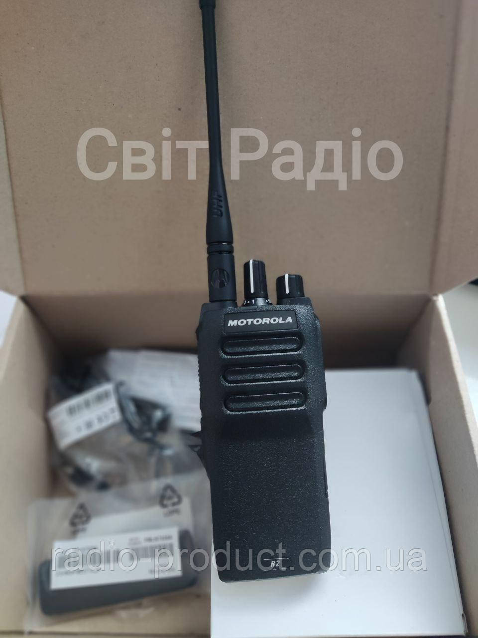 Motorola R2 VHF портативная радиостанция (цифровая версия) - фото 9 - id-p2085297043