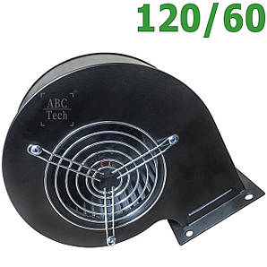 Відцентровий вентилятор у спіральному корпусі 120/60 Радіальний металевий вентилятор QuickAir серії WR