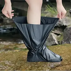 Чохли для взуття від дощу та бруду дитячі, дорослі бахіли антидощ 401 розмір 41 XXL, фото 3