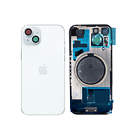 Скло корпусу iPhone 15 Blue з фіксатором та склом камери