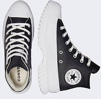 Кожаные высокие кеды Размер 39,5 - 25,5 см Converse Chuck Taylor All Star Lugged Leather Конверс Оригинал