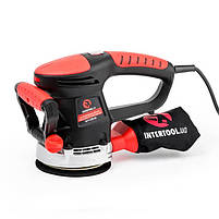 Шліфмашина INTERTOOL WT-0542 эксцентрикова, електрична 480 Вт, 4000-14000 об/хв, 125 мм, хід ексцентрика 2.3 мм, фото 9