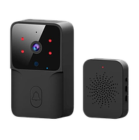 Бездротовий дзвінок дверний з відеокамерою Wi Fi Doorbell Kement Відеодомофон з камерою + нічне бачення