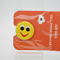 Универсальный держатель для телефона PopSocket (попсокет) Self Adhesive Smiling Face Smile