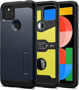 Чохол Spigen Tough Armor Metal Slate Google Pixel 5a