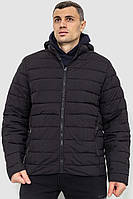 Куртка мужская демисезонная с капюшоном, цвет черный, размеры S, M, L, XL, XXL FA_008901