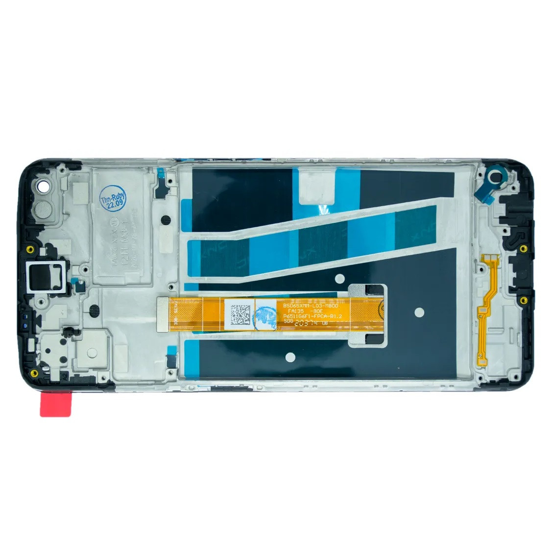 Дисплей OPPO A52 модуль в зборі з тачскріном і рамкою, Original PRC, чорний