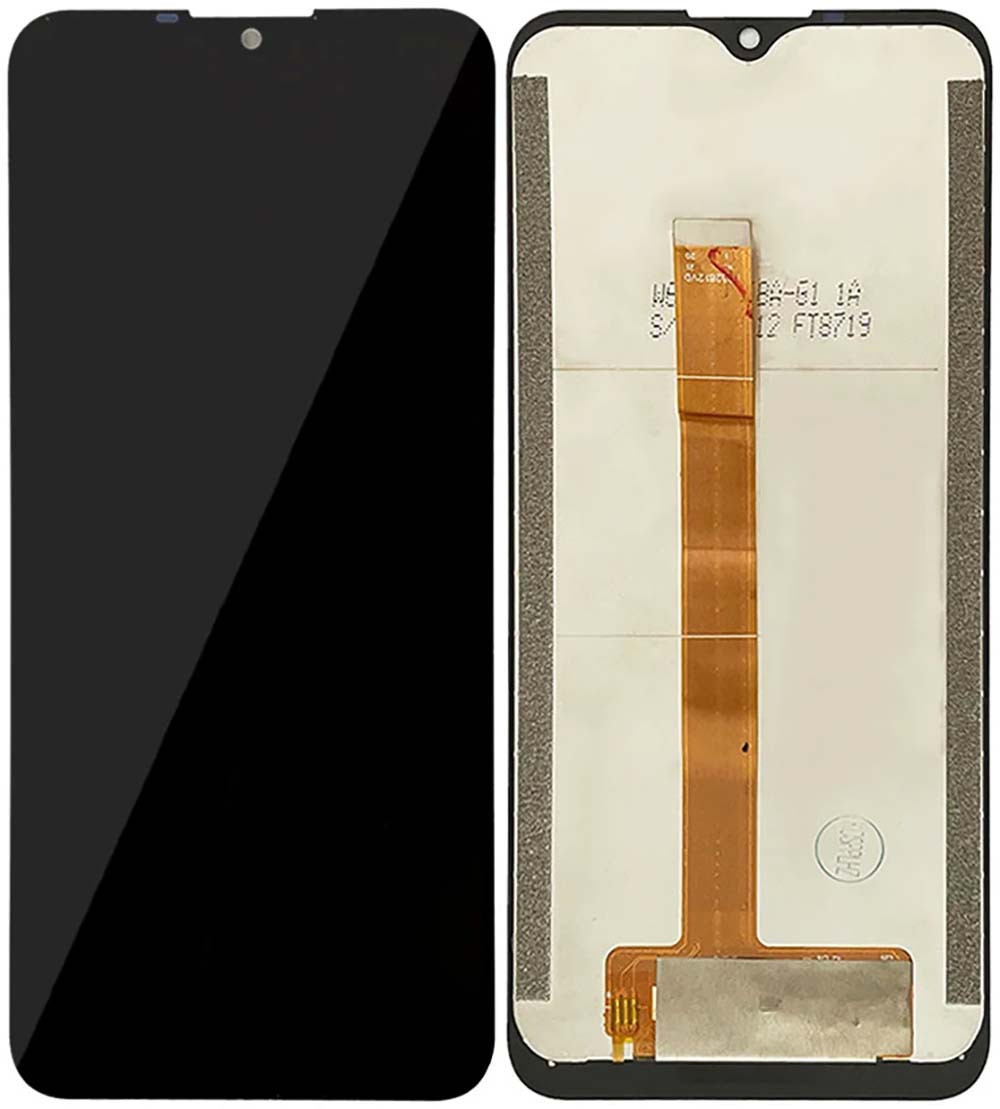 Дисплей Oukitel K12 модуль в зборі з тачскріном, чорний