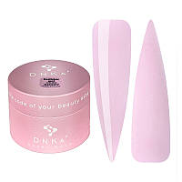 DNKA Builder Gel №07 Pink Pollen - гель конструирующий (нежно-розовый с шиммером), 30 мл