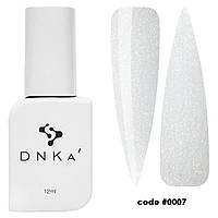 DNKa Liquid Acrylgel №0007 Milky Way - жидкий акрил-гель (молочный с шиммером), 12 мл