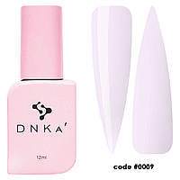 DNKa Liquid Acrylgel №0009 Milk Shake - жидкий акрил-гель (молочный с лиловым подтоном), 12 мл