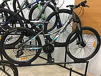 Горный женский велосипед Crosser Nio Stels 26"низкая рама 14" дисковые тормоза оборудование Shimano Tourney