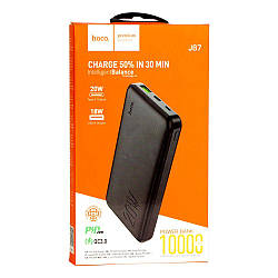 Зовнішній акумулятор (Power Bank) Hoco J87 PD20W+QC3.0 10000 mAh