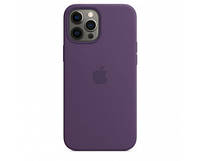 Чохол накладка Silicon Case Full Cover with MagSafe Splash Screen для iPhone 12 Pro Max Amethyst