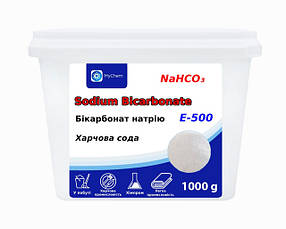 Харчова сода Е-500 (бікарбонат натрію)
