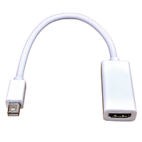 Переходник штекер mini Display Port - гнездо HDMI, с кабелем 0.2м