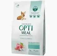 Сухой корм ОптиМил Opti Meal для щенков всех пород с индейкой 4 кг