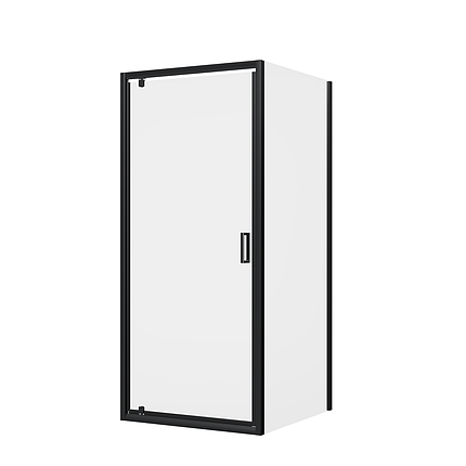 Скляна душова кабіна AVKO Glass RDJ06 90x90x190 Black, фото 1