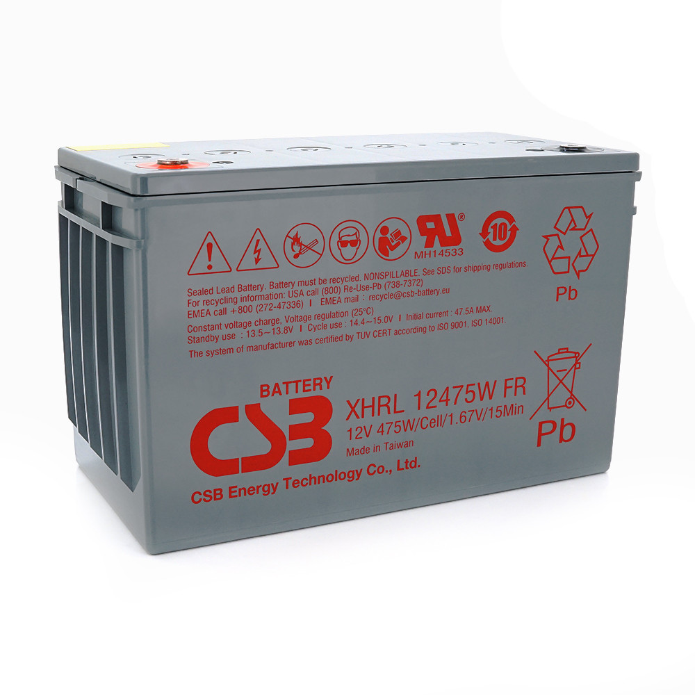 Акумуляторна батарея CSB XHRL12475W, 12 V 118.8 Ah (343х213х170 мм)