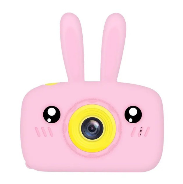 Дитячий цифровий фотоапарат "Рожевий зайчик" Epic X9 Kids Design Pink Rabbit