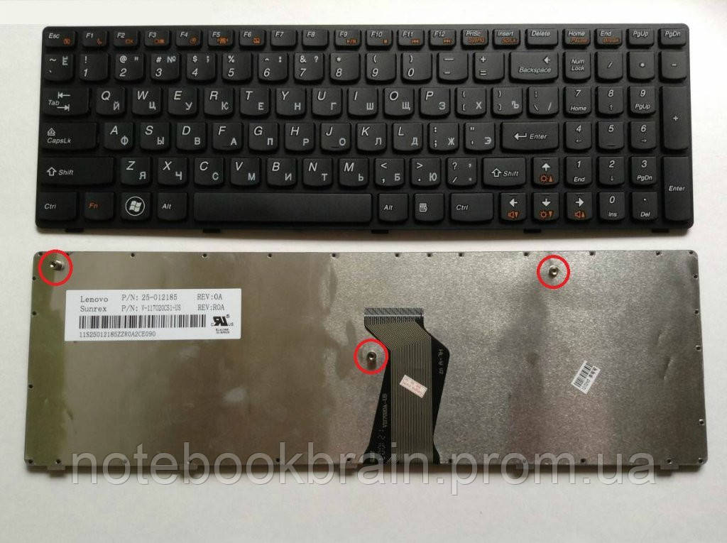Клавіатура LENOVO MP-10A33SU-6863 MP-10A33SU-6864