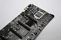 Материнка для майнинга B75 8 PCI-E 16X штекеров на 8 видеокарт (s1151/DDR3 So-DIMM)